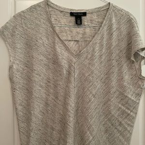 White House black market grey tshirt